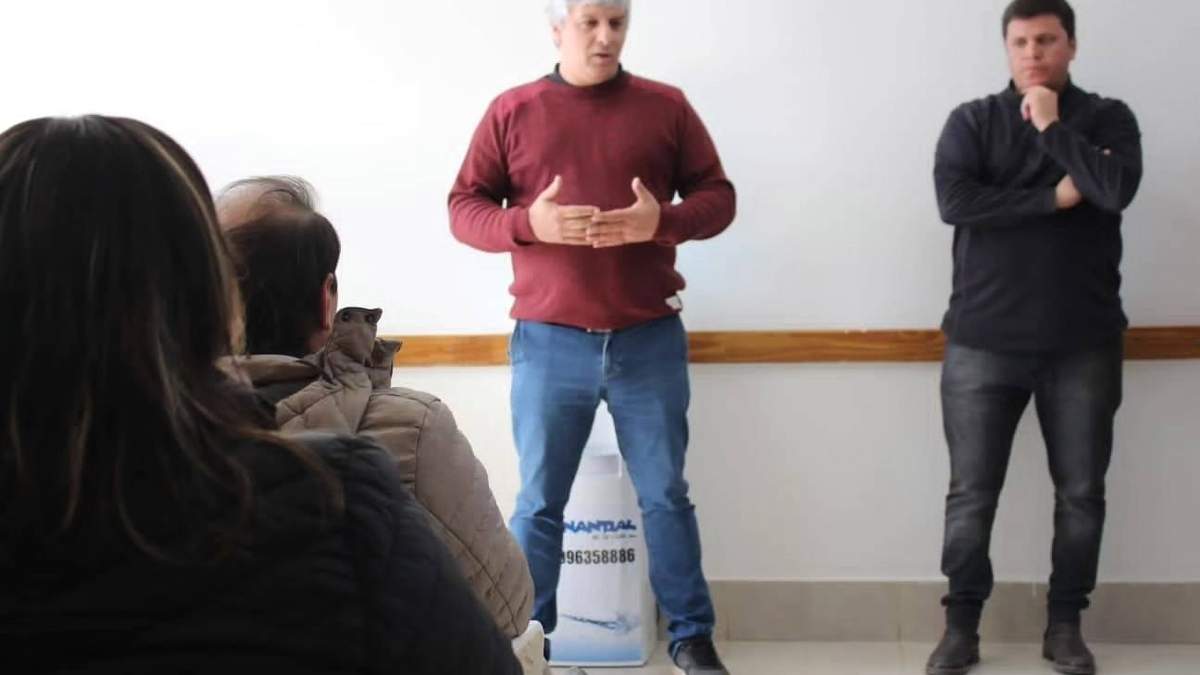 Nicolás Di Fonzo confirmó su candidatura para presidir el MPN. Fuente: (Facebook)