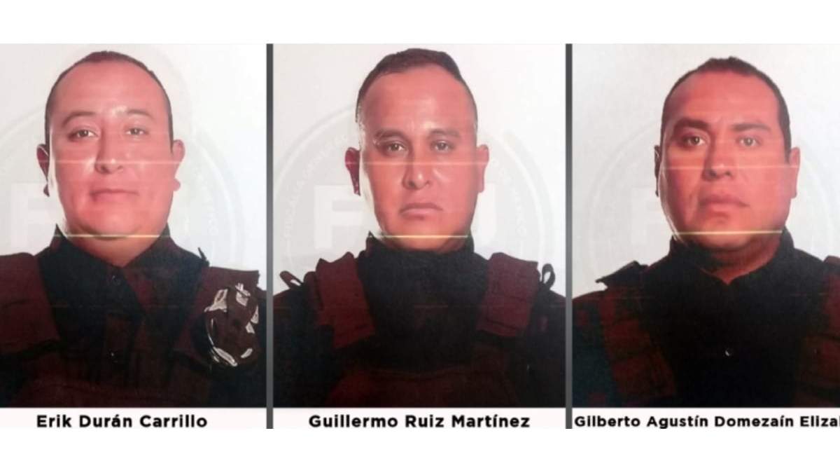Los policías imputados son  Erik “N”, Gilberto Agustín “N” y Guillermo “N”