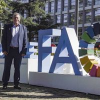 Rolando Figueroa se reunió con autoridades de la ONU en Roma