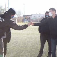 Marcos Koopmann recorrió las calles de la ciudad con una meta clara