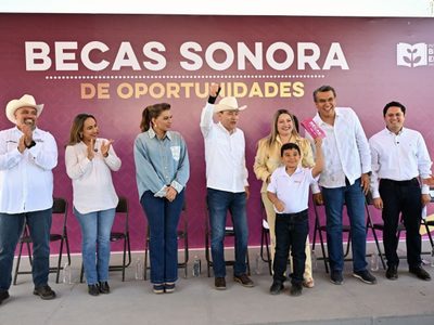 ”Nadie se queda atrás en la transformación”: Durazo lleva becas y conectividad a Soyopa y Mazatán