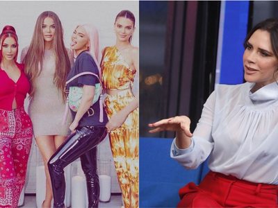 Así reaccionó Victoria Beckham tras ver la foto de las Kardashians como “Spice Girls”