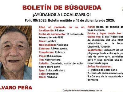 Un hombre de 86 años murió atropellado por el Tren Maya; estaba en calidad de desaparecido