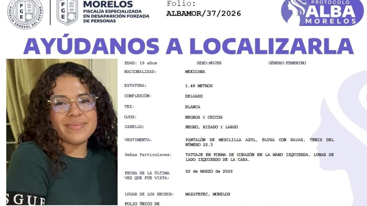 La ficha de búsqueda de Karol Toledo Gómez