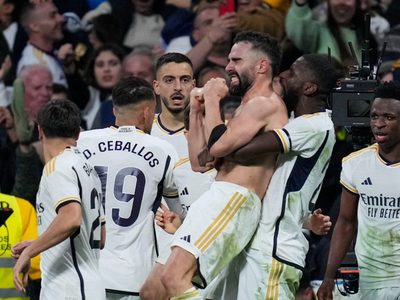 Real Madrid logra la remontada 3-2 ante el Almería con polémica del VAR