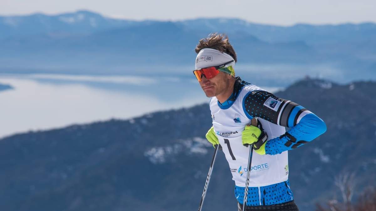 Franco Dal Farra, abanderado argentino en los Juegos Olímpicos de Invierno 2022. Fuente: (Minuto Neuquén)
