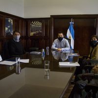 Darío Martínez se reunió con los nuevos subsecretarios del organismo de Energía