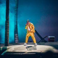 Bad Bunny armó en grande tres horas de reguetón en el Azteca