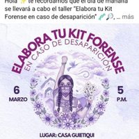 Destituyen a responsable de organizar taller “elaborar kit forense en caso de desaparición”