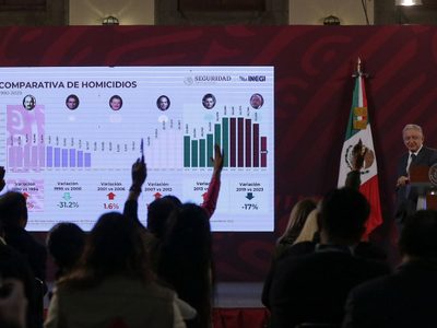 AMLO descarta que hayan aumentado narcotráfico y violencia en rutas del Tren Maya y Transístmico