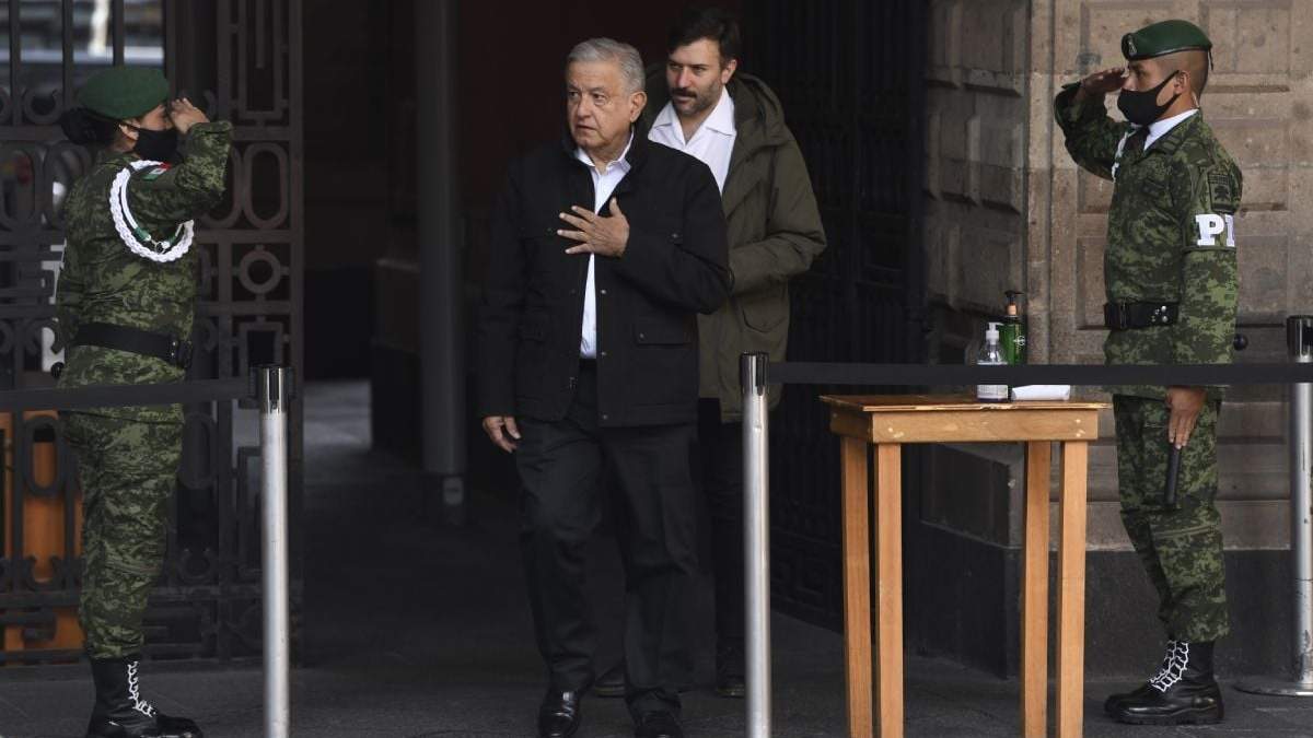 El presidente Andrés Manuel López Obrador