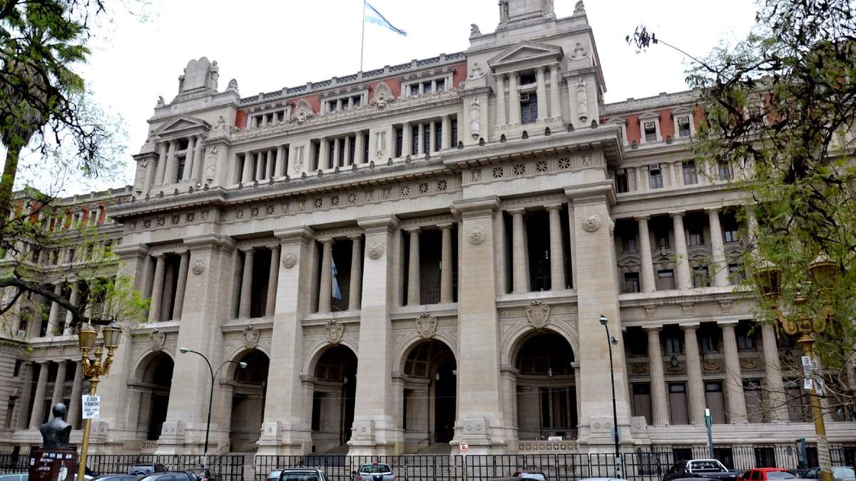 Palacio de Justicia de la Nación. Fuente: (Twitter)