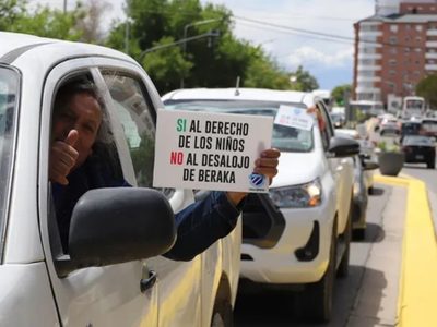 La comunidad educativa de la Escuela Deportiva Beraka pidió la devolución del predio en Colonia Rural Nueva Esperanza