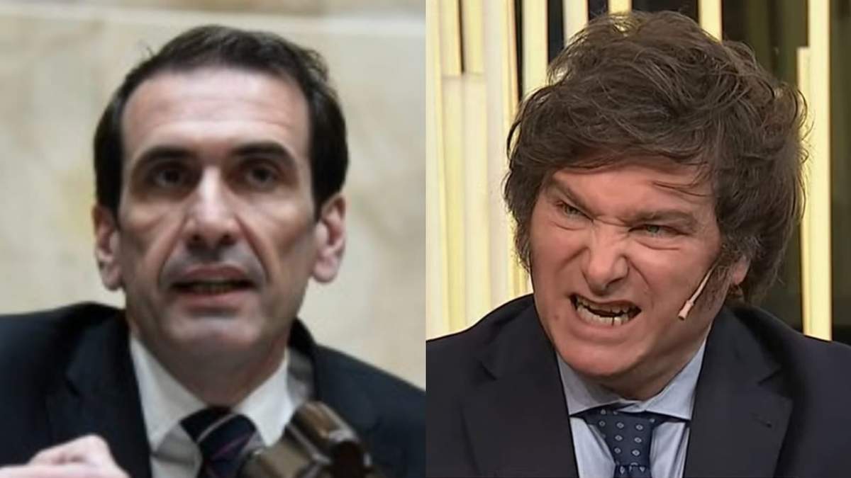 Pablo Cervi y Javier Milei. Fuente: (Facebook)