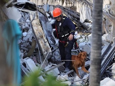 Avanzan los operativos de rescate en Miami: ya recuperaron con vida a 35 personas