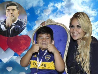 "Sé que estás ahí cuidándome": con material inédito, Dieguito Fernando rememoró a Diego Maradona