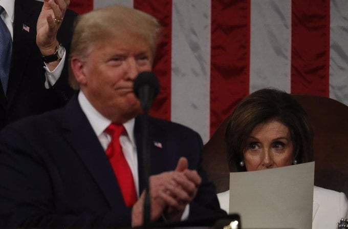 Donald Trump y Nancy Pelosi