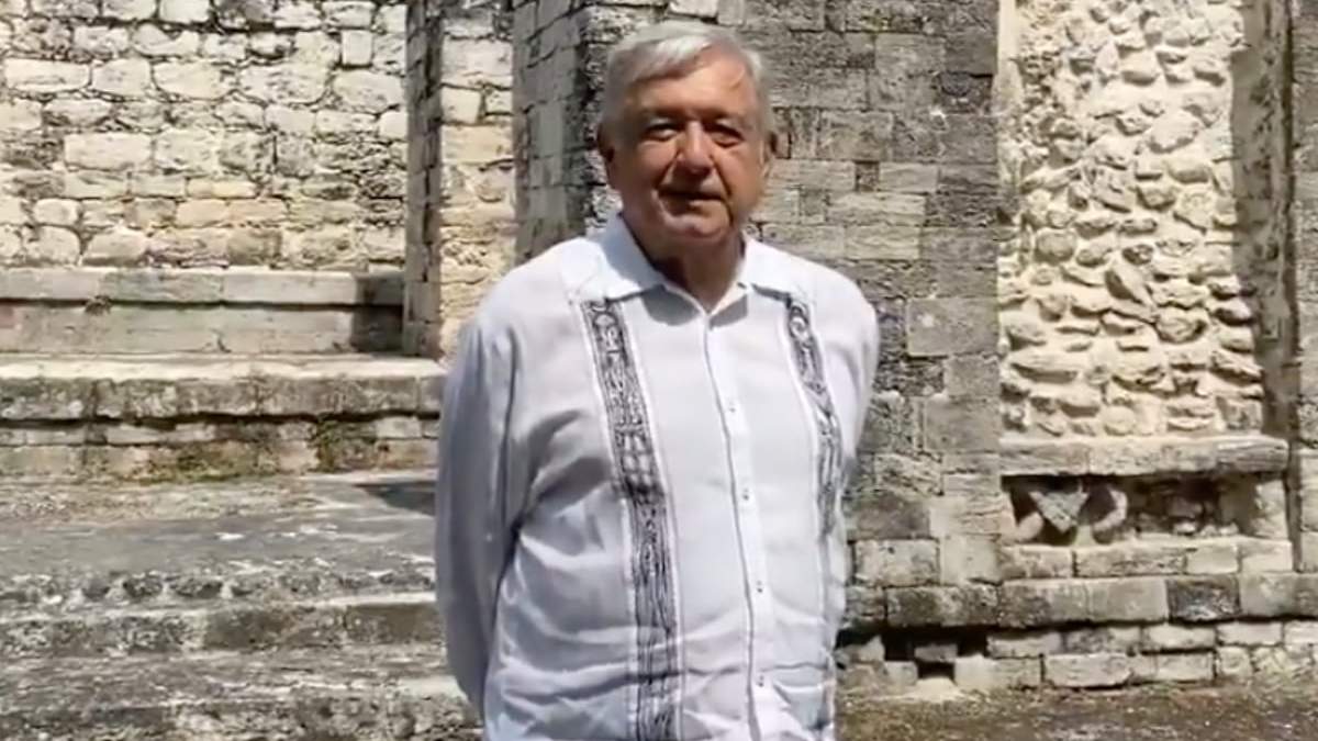 El presidente López Obrador supervisó las obras del Tren Maya este fin de semana