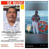 Identifican a marinero de Acapulco desaparecido tras el paso del huracán Otis