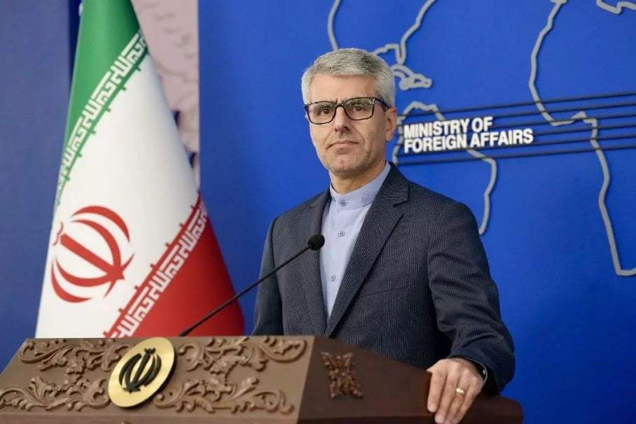 Esmaeil Baghaei, portavoz del Ministerio de Asuntos Exteriores de Irán