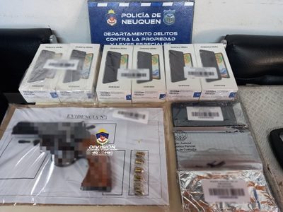 Detuvieron a un empleado de un correo privado que robaba y vendía celulares