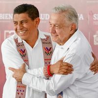 “No tiene derecho a fallar”: AMLO a Salomón Jara, gobernador de Oaxaca