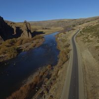 Importante: la pavimentación de la ruta N° 23 alcanzó un 90% de ejecución