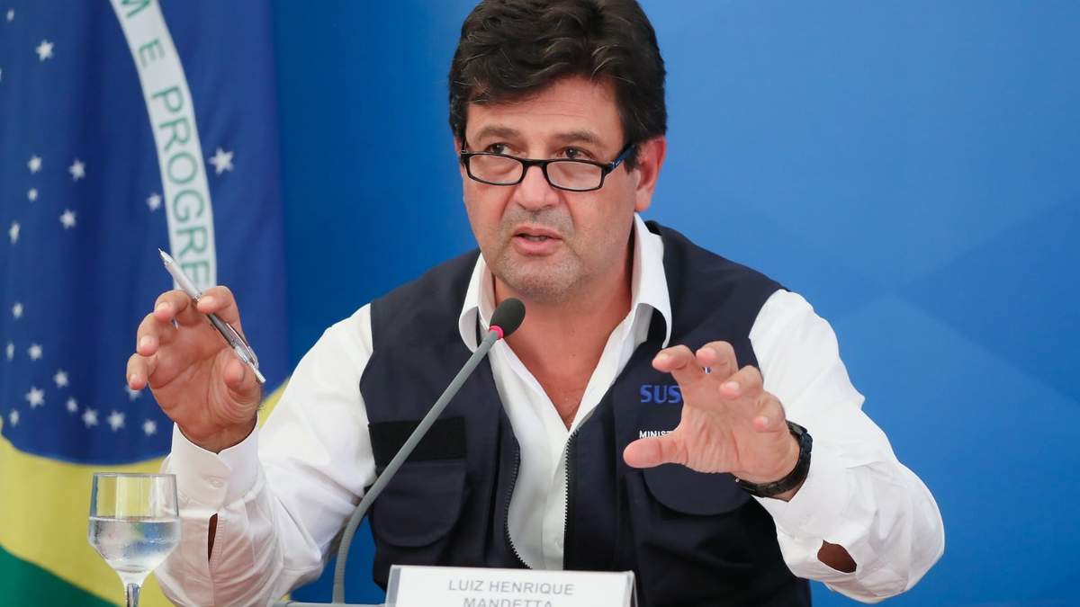 Luiz Henrique Mandetta, exministro de Salud. Fuente: (Twitter)
