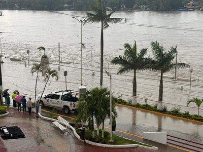 Lluvias fuertes e intensas no dan tregua a Veracruz; este es el pronóstico por estado para el martes