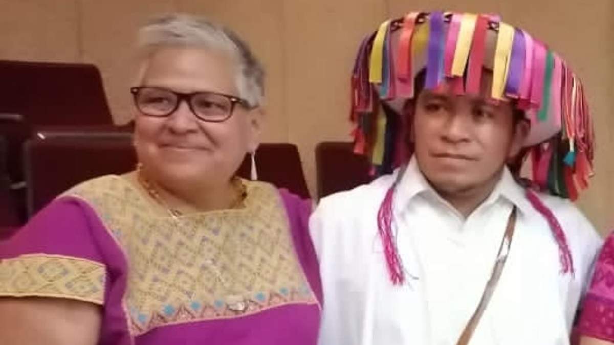 La activista defensora de derechos de los pueblos originarios, Marina Patricia Jiménez.