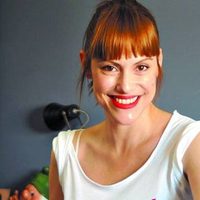 Nada la detuvo: Connie Ansaldi se las ingenió para ir a celebrar el cumpleaños de su papá