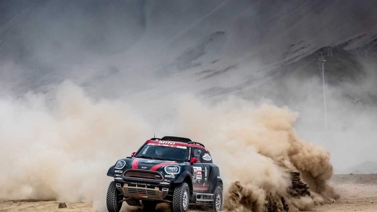 Orlando Terranova, en el Dakar 2019. Fuente (Instagram)
