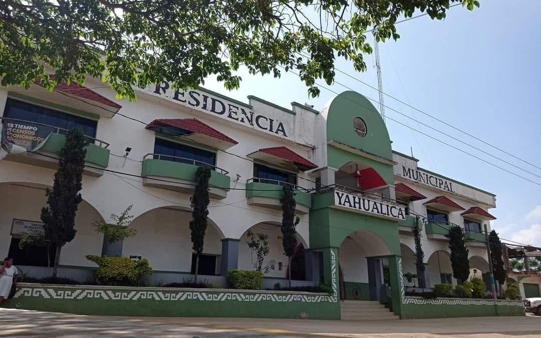 El ayuntamiento de Yahualica, Hidalgo