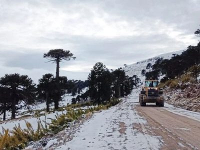 Piden transitar con precaución en las rutas de Neuquén por exceso de agua y barro