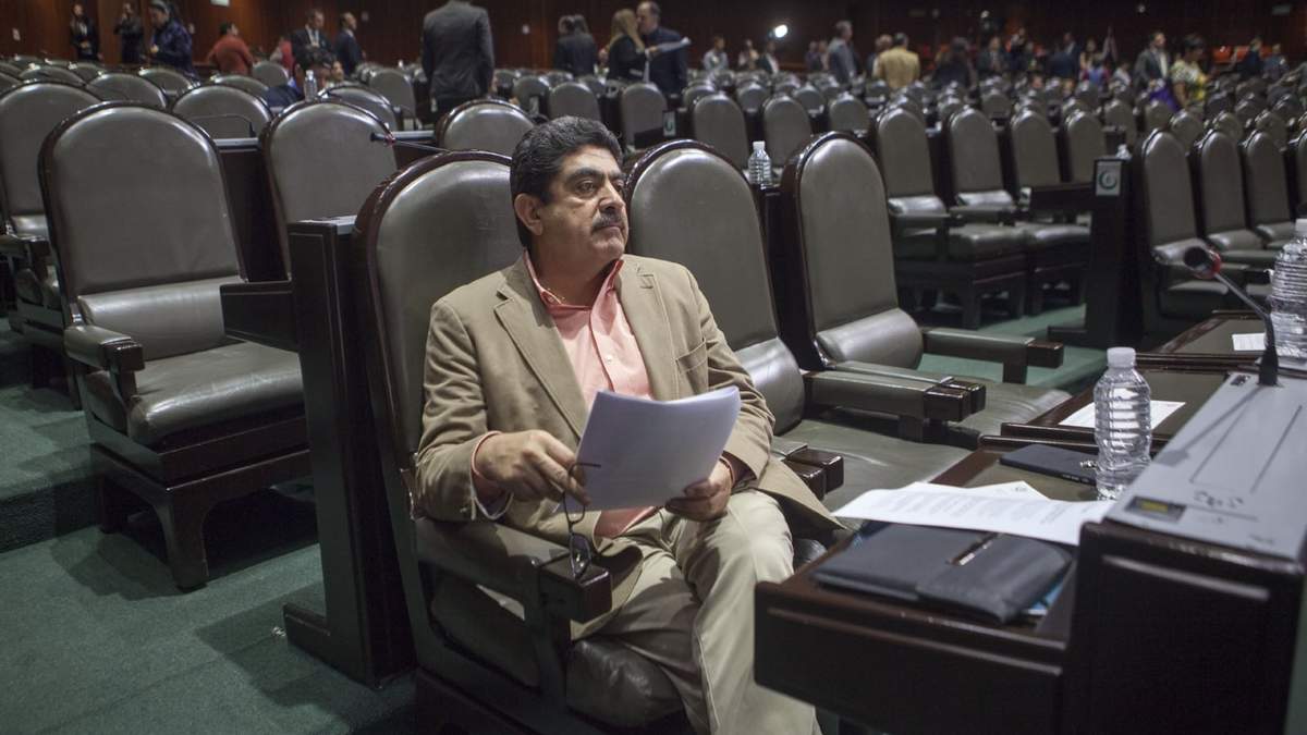 El diputado Manuel Espino