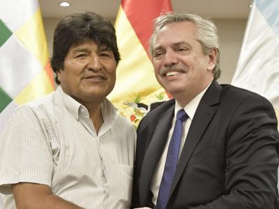 “Alberto Fernández es uno de los que me salvó la vida”, valoró Evo Morales