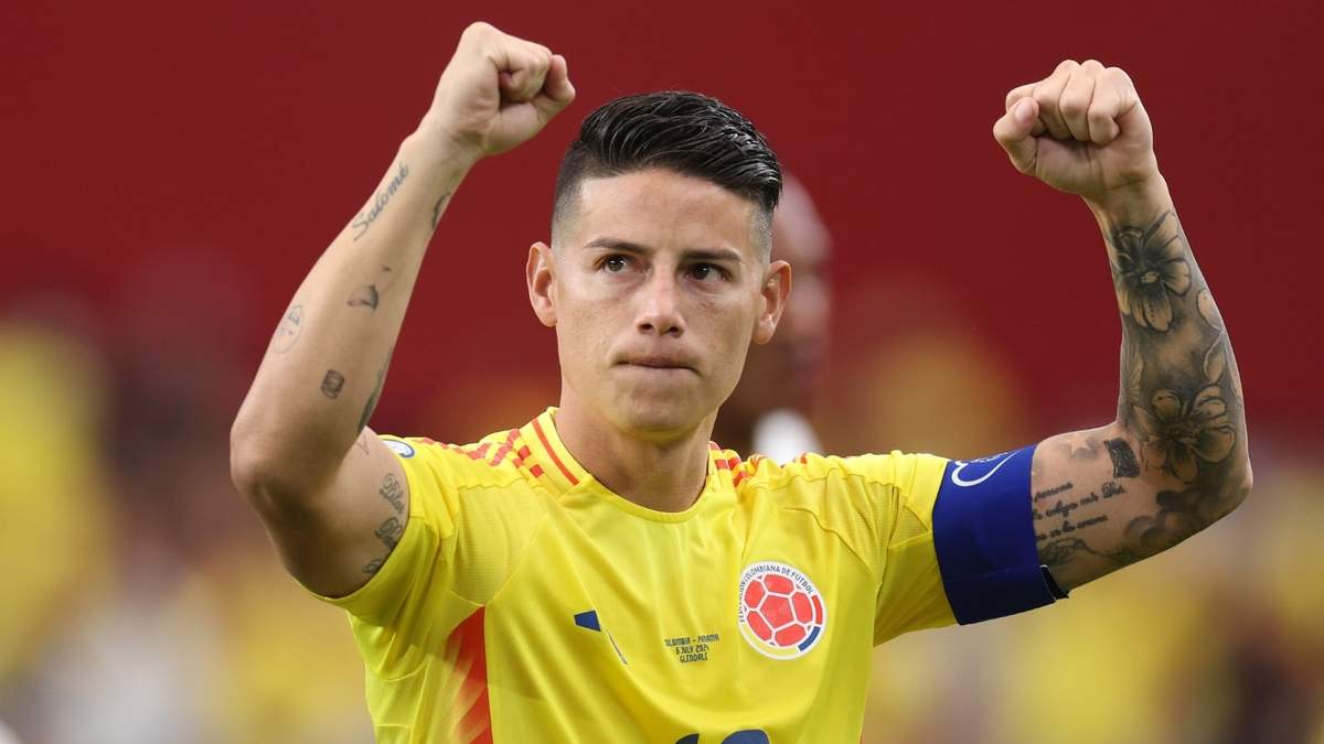 James Rodriguez. Fuente: (X)
