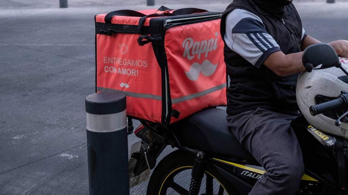 La aplicación de reparto de comida a domicilio