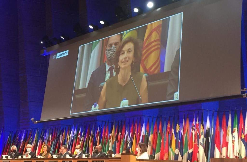 Audrey Azoulay fue reelecta como directora general de la UNESCO