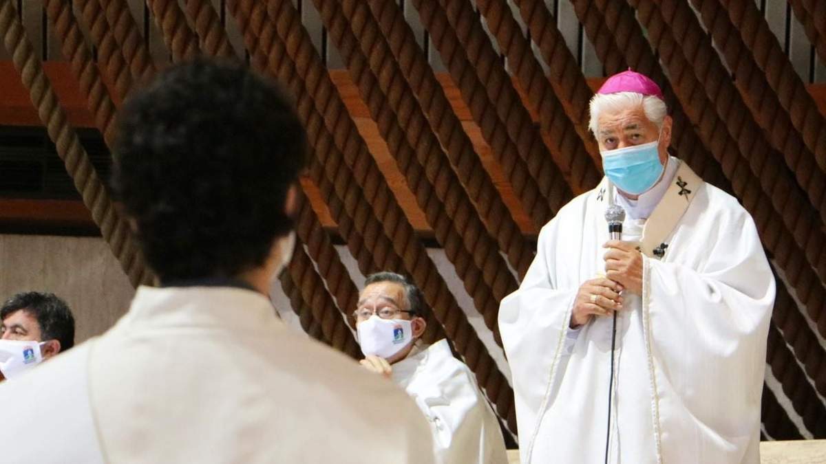 El presidente del Episcopado Mexicano y arzobispo de Monterrey, monseñor Rogelio Cabrera López