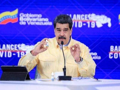 Maduro anuncia un antiviral que "neutraliza al cien por cien" el coronavirus