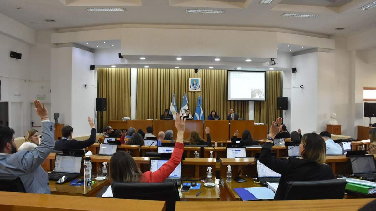 Sesión 16 del concejo deliberante. Fuente: (Concejo Deliberante).