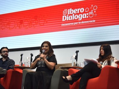 Clara Brugada culpa a la oposición de las protestas en la Ibero