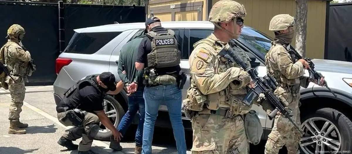Movilizan a marines para apoyar las redadas de control migratorio en Florida