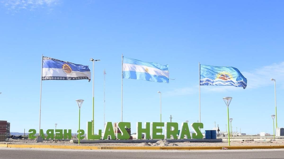 Las Heras,  Santa Cruz. Fuente: (Twitter)