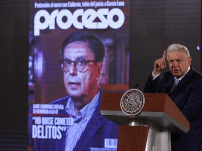 AMLO acusa "politiquería" y "coraje" de Jaime Cárdenas tras reportaje de Proceso