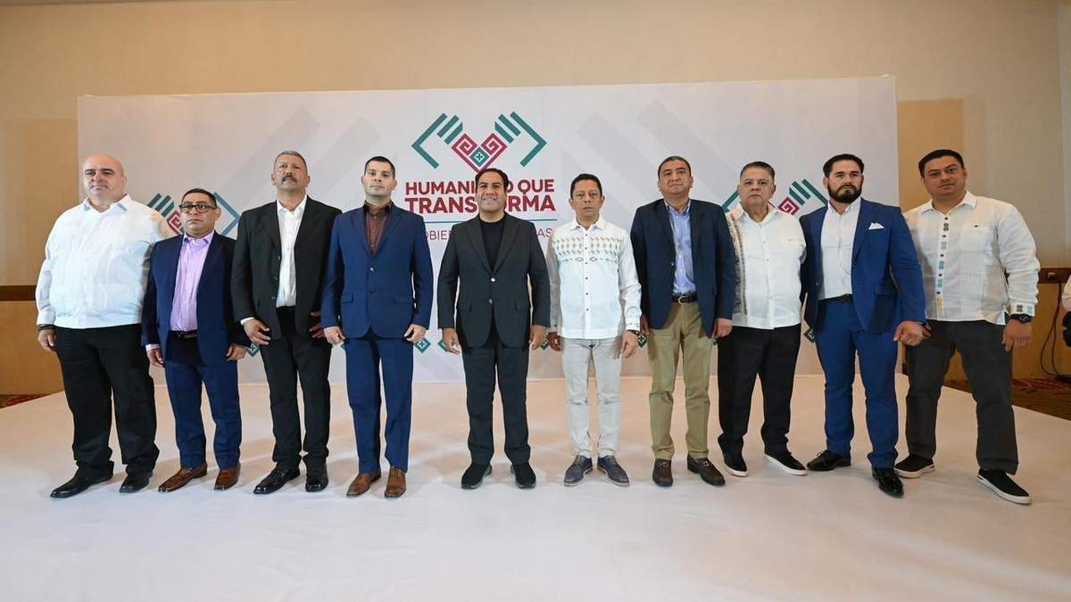 Eduardo Ramírez Aguilar presentó a su gabinete de seguridad