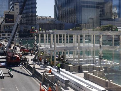 Turistas encuentran cambios en avenida principal de Las Vegas, para GP de la F1