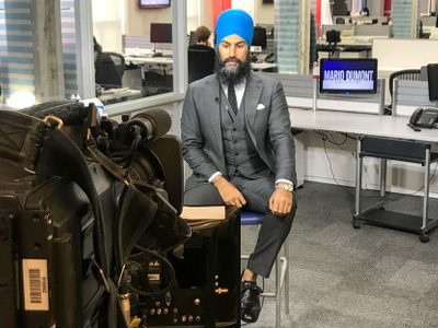 Jagmeet Singh, el joven del turbante que quiere vencer a Trudeau