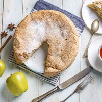 Postre de manzana sin harina: esponjoso, con un sabor increíble y súper saludable, la receta perfecta para tu merienda